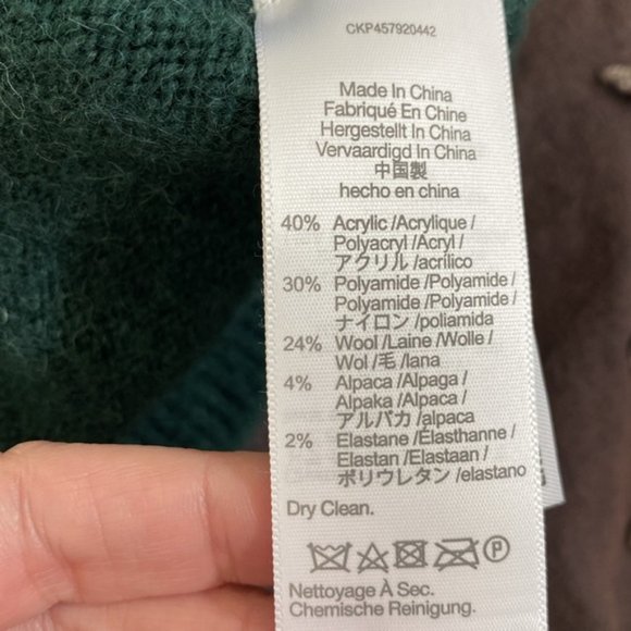 Madewell Sweater NWT Green Very Nice! - Picture 7 of 7